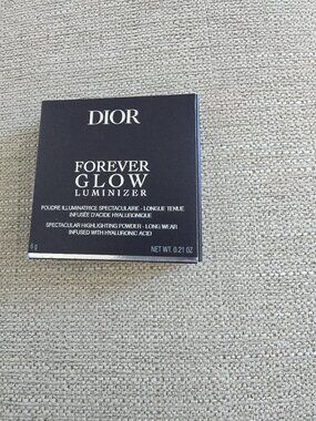 DIOR Forever Glow Luminizer - 02 Gold Halo Highlighter Powder AUTHENTIC NIB.